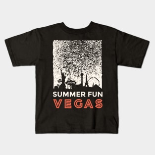 Summer fun in Vegas Kids T-Shirt